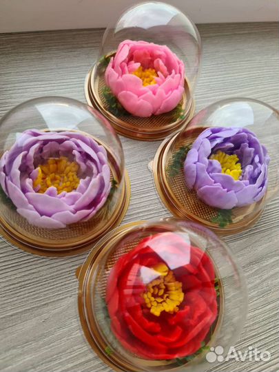 Мыльные цветы