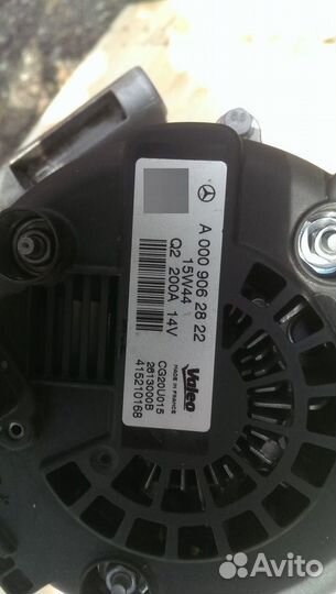 Mercedes w212 e220 cdi 651 генератор