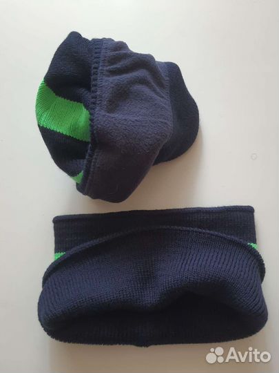 Детская шапка и шарф-бафф