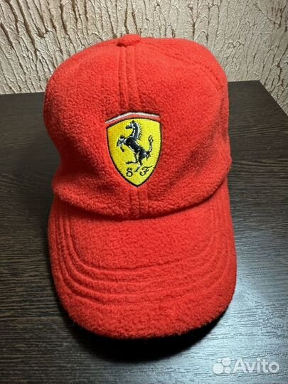 Флисовая кепка Ferrari оригинал