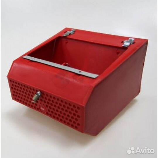 Кормушка для кроликов 2 секции пластик без крышки