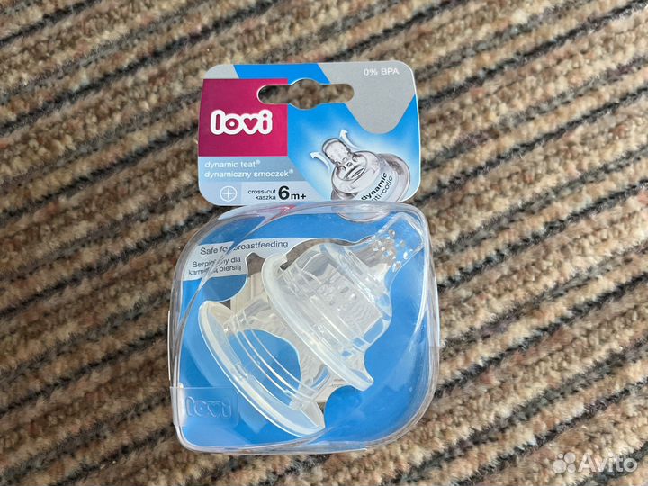 Соска на бутылочку Lovi