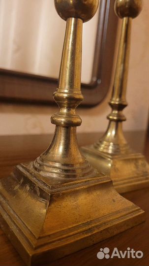 Подсвечники латунные (пара)