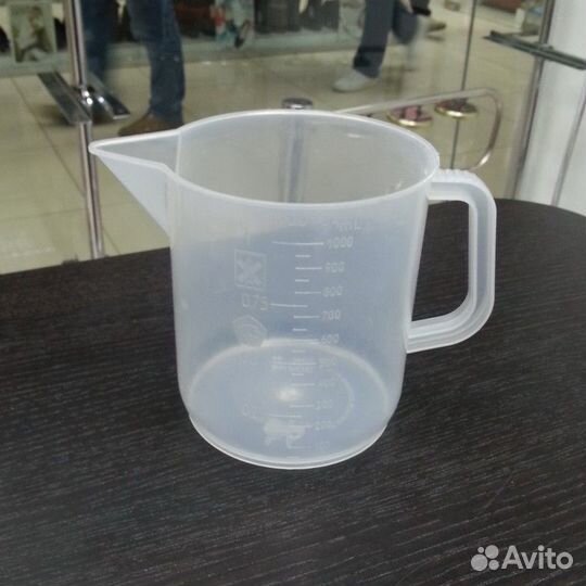 Стакан мерный пластиковый 1000 мл