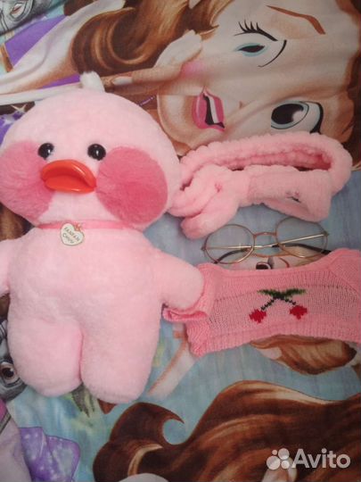 Мягкая игрушка утка лалафанфан