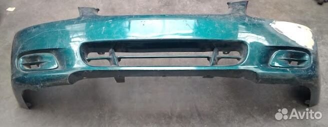 Бампер hyundai accent 03- передний с отв под птф