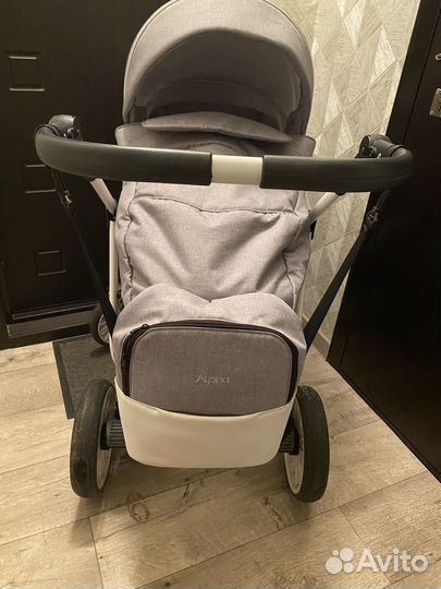 Коляска 2 в 1 (санки Ника 7-5) в подарок