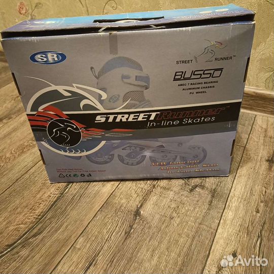 Роликовые коньки детские раздвижные