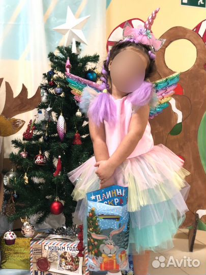 Новогодний костюм для девочки 98 104