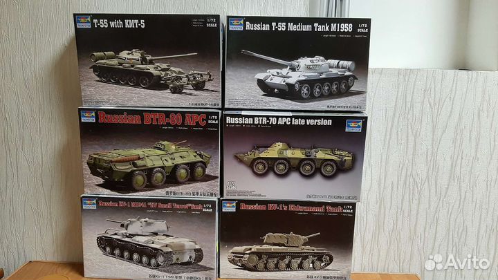 Сборные модели Trumpeter 1:72