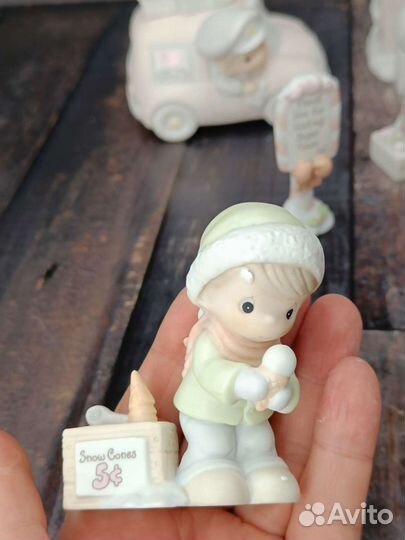 Набор фарфоровых статуэток Precious Moments. Почта