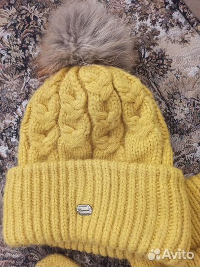 Шапка зимняя женская