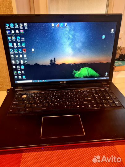 Игровой ноутбук MSI ms-1759 17.3
