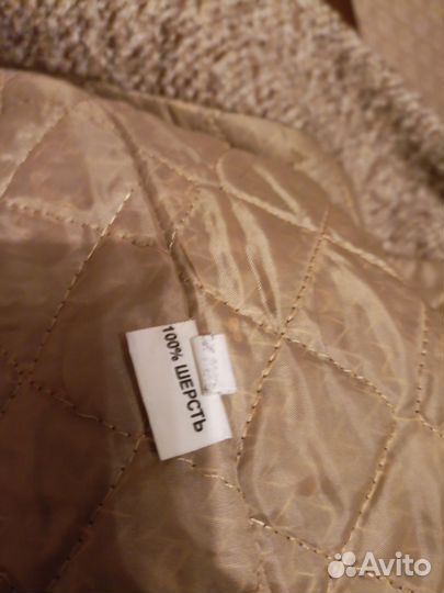 Пальто шерсть 100%