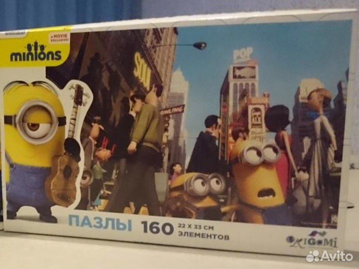 Пазлы миньоны
