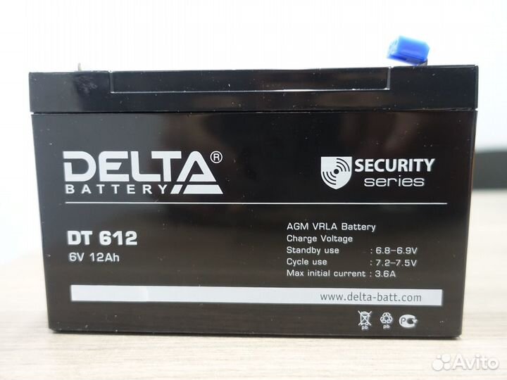 Аккумулятор 6V любой ампераж