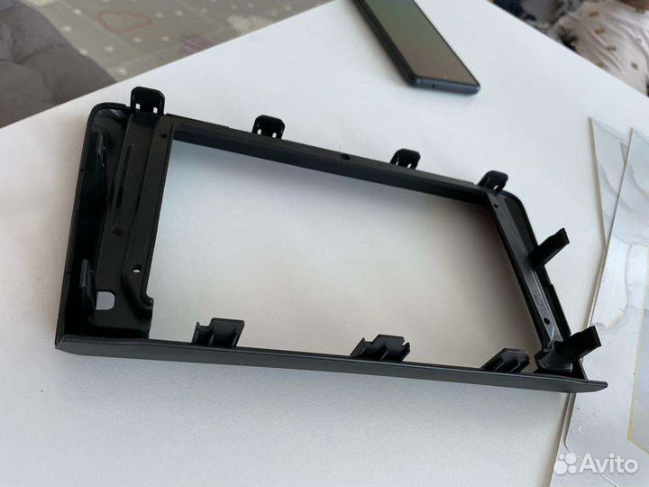 Рамка для 2 din магнитолы 9 дюймов skoda rapid