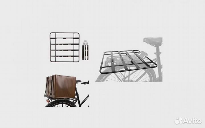 Платформа на велобагажник для перевозки объёмных г