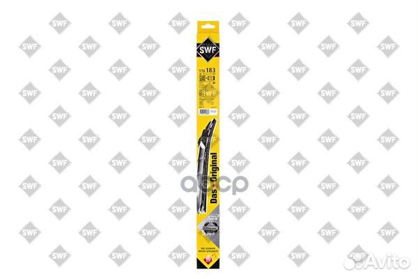 Щётка с/о 600мм гибридная HBlade 116 183 Swf