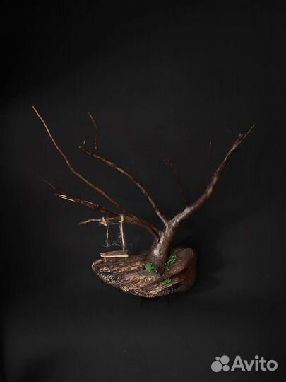Ключница дрифтвуд дерево
