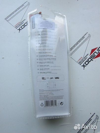 Кабель Vivanco 3.5 mm - RCA (джек - тюльпан )