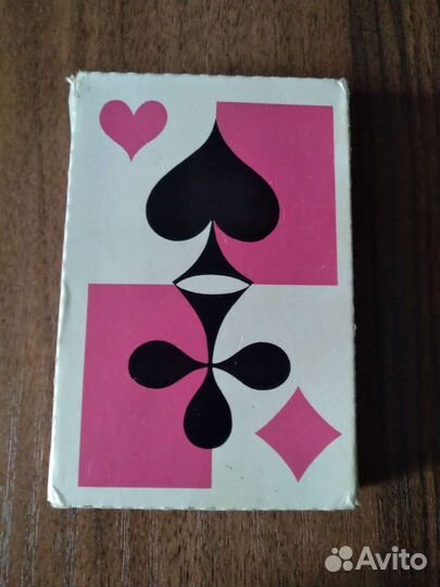Игральные карты. 1990 г. Новые, запечатаны