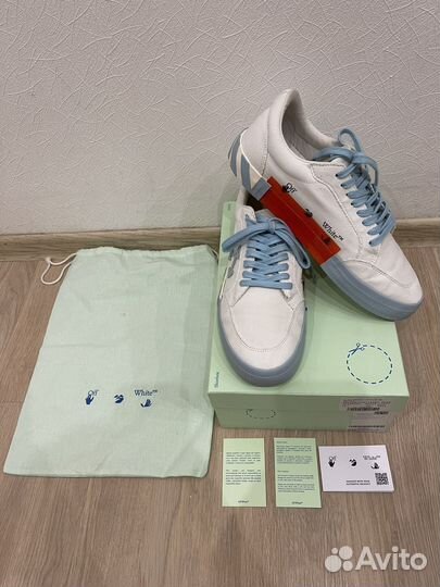 Кеды off white low vulcanized