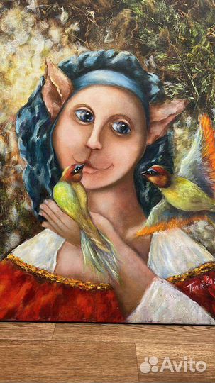 Картина маслом на холсте