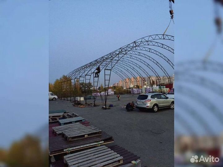 Ангар от производителя под ключ