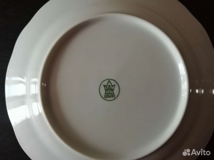 Тарелочки, фарфор