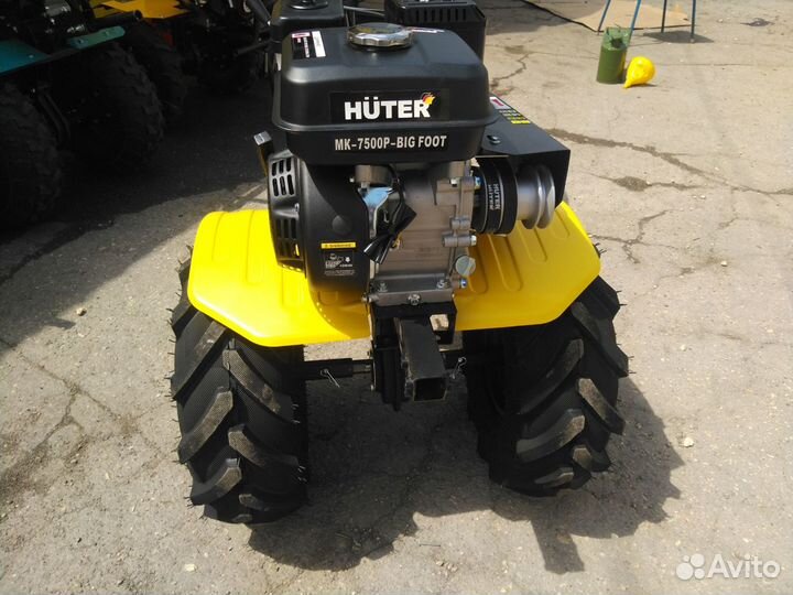 Мотоблок huter mk7500 big foot