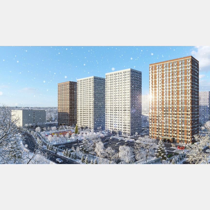 1-к. квартира, 34,7 м², 13/23 эт.