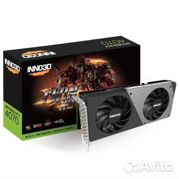 Inno3D RTX4070 twin X2 12GB новая с гарантией
