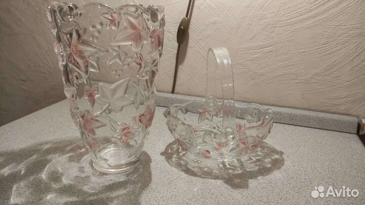 Ваза и конфетница