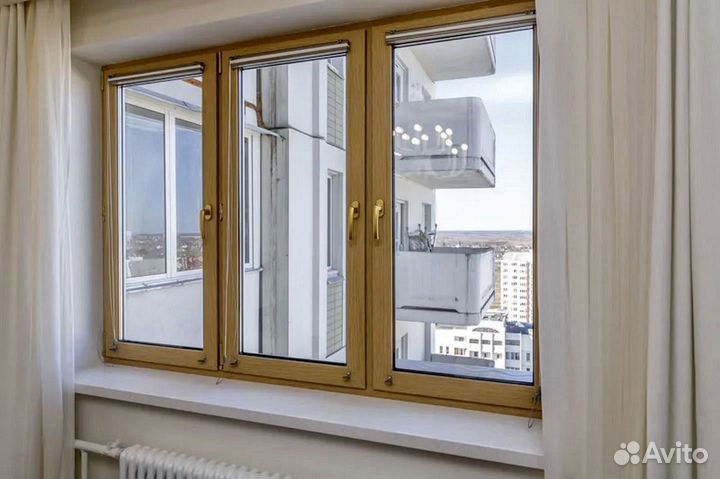 Пластиковые окна и двери новые