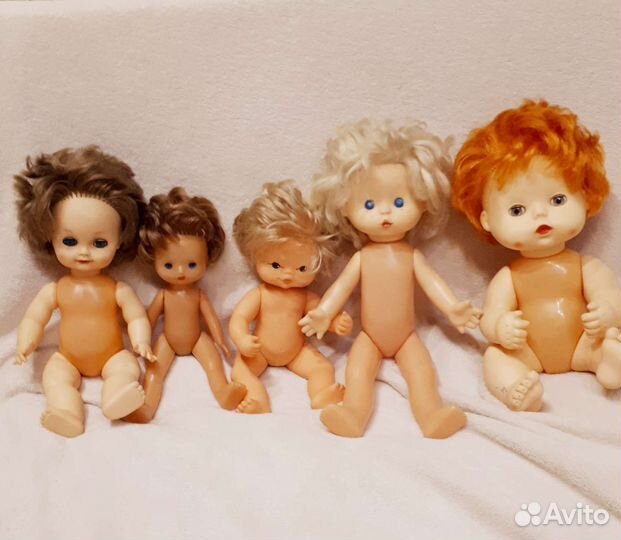 Куклы и пупсы времен СССР