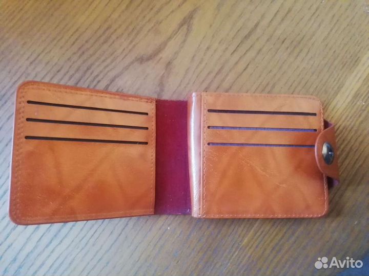 Кошелек кожаный новый