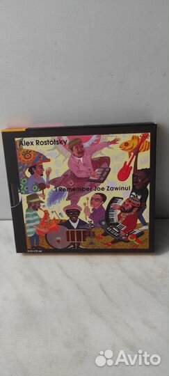DVD+CD Alex Rostotsy/ l remember Joe Zavinul с ав