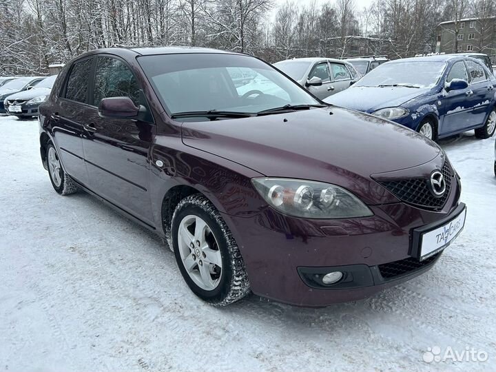 Mazda 3 1.6 МТ, 2007, 225 049 км