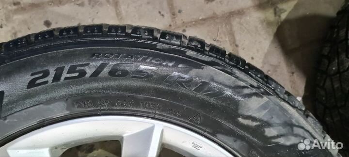 Зимние Колеса vw tiguan 215/65r17