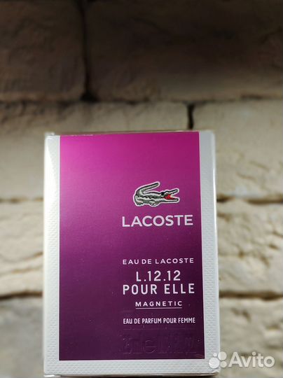 Парфюмерная вода lacoste Magnetic Pour Elle 25 мл