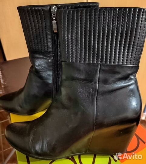 Ботильоны натуральная кожа 37