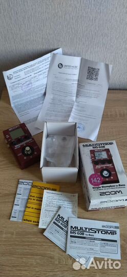 Басовый процессор Zoom MS-60B