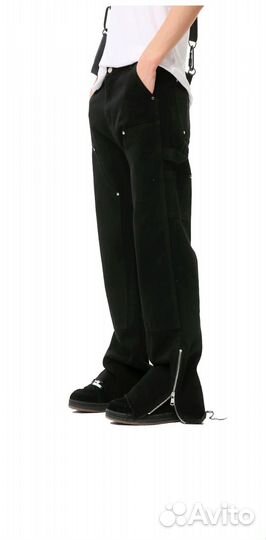 Джинсы flared fit