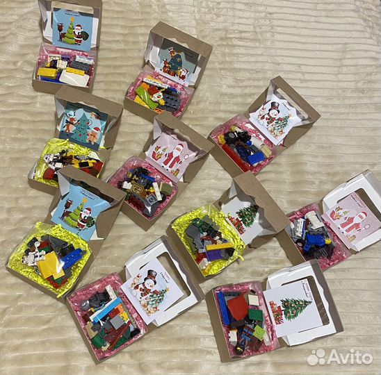 Новогодний сюрприз-бокс lego
