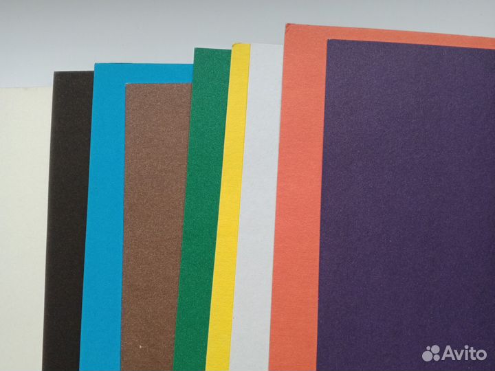 Белый и цветной картон a3