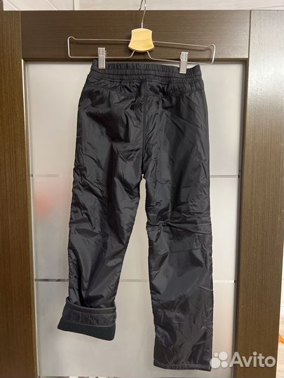 Брюки новые на мальчика на флисе 122