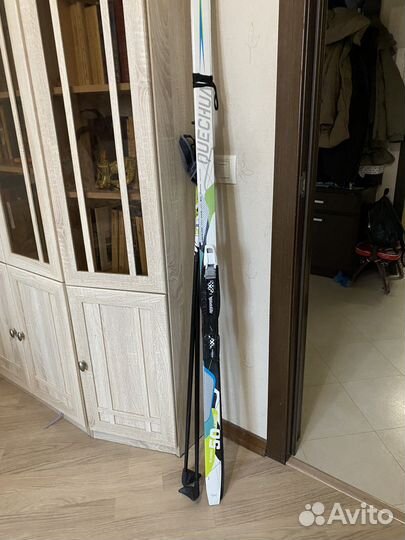 Лыжи quechua детские с палками