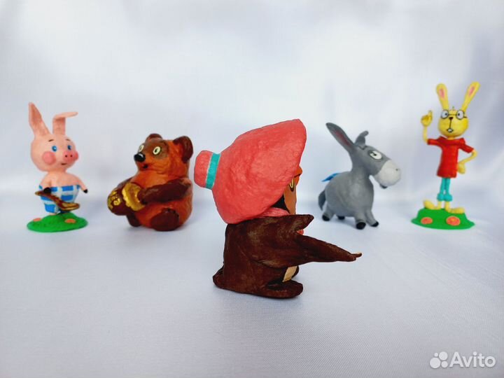 Сова из Винни-Пуха. Коллекционная ватная игрушка