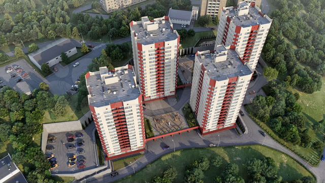 1-к. квартира, 35,8 м², 1/15 эт.